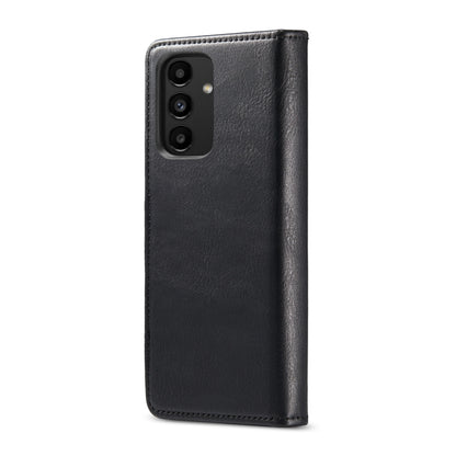 For Samsung Galaxy A13 4G DG.MING Crazy Horse Texture Detachable Magnetic Leather Phone Case(Black) - Galaxy Phone Cases by DG.MING | Online Shopping UK | buy2fix