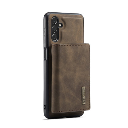 For Samsung Galaxy A13 5G DG.MING M1 Series 3-Fold Multi Card Wallet  Phone Case(Coffee) - Galaxy Phone Cases by DG.MING | Online Shopping UK | buy2fix