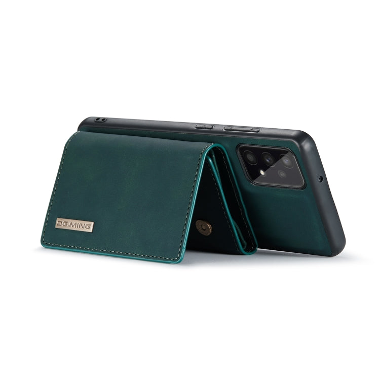 For Samsung Galaxy A53 5G DG.MING M1 Series 3-Fold Multi Card Wallet  Phone Case(Green) - Galaxy Phone Cases by DG.MING | Online Shopping UK | buy2fix