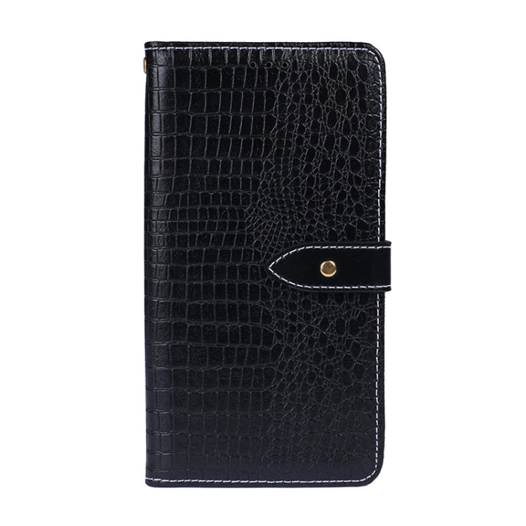 For TCL 20B idewei Crocodile Texture Horizontal Flip Leather Phone Case(Black) - More Brand by idewei | Online Shopping UK | buy2fix