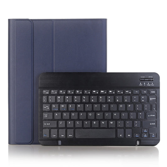 A870B Bluetooth Keyboard Leather Case with Holder & TPU Pen Slot For Samsung Galaxy Tab S8 11 inch SM-X700 / SM-X706(Blue) - Samsung Keyboard by buy2fix | Online Shopping UK | buy2fix