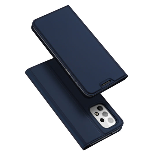 For Samsung Galaxy A23 5G DUX DUCIS Skin Pro Series PU + TPU Leather Phone Case(Blue) - Galaxy Phone Cases by DUX DUCIS | Online Shopping UK | buy2fix