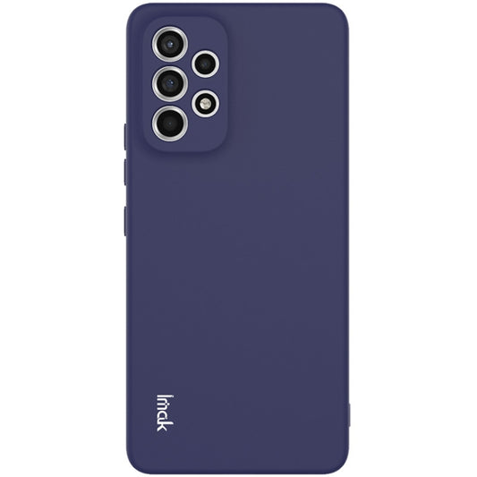 For Samsung Galaxy A53 5G IMAK UC-2 Series Colorful TPU Phone Case(Blue) - Galaxy Phone Cases by imak | Online Shopping UK | buy2fix