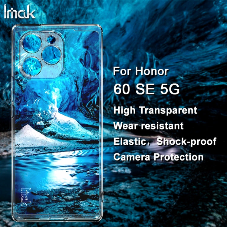 For Honor 60 SE IMAK UX-5 Series Transparent Shockproof TPU Protective Phone Case - Honor Cases by imak | Online Shopping UK | buy2fix