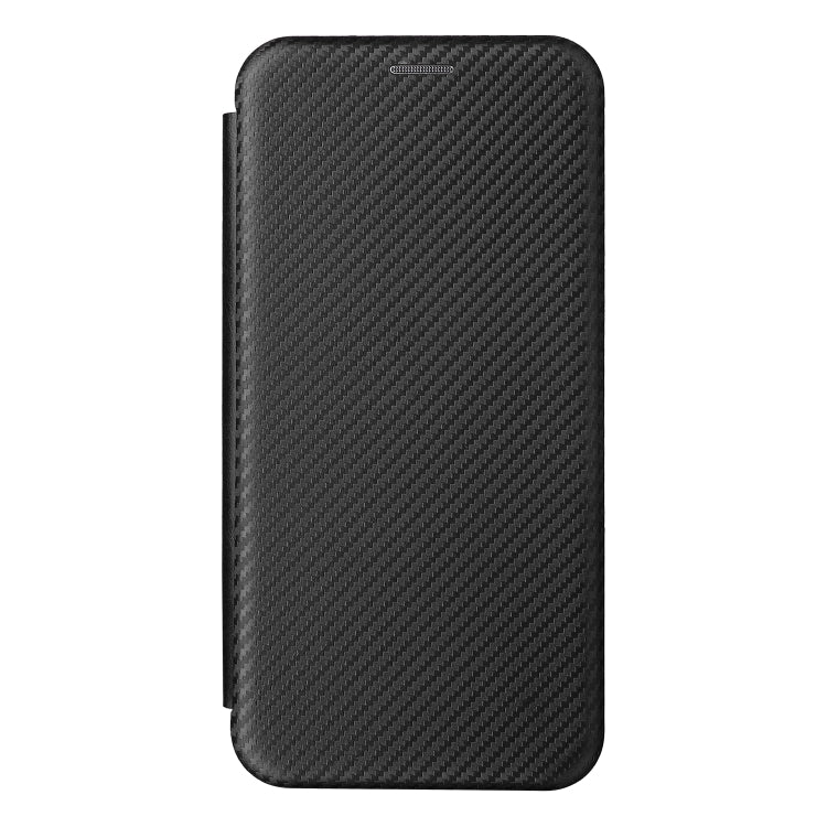 For Ulefone Note 13P Carbon Fiber Texture Horizontal Flip PU Phone Case(Black) - Ulefone Cases by buy2fix | Online Shopping UK | buy2fix