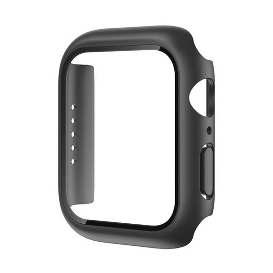 ROCK 2 in 1 PC Frame + Film Protector Case For  Apple Watch Series 3 & 2 & 1 38mm(Black) - Watch Cases by ROCK | Online Shopping UK | buy2fix