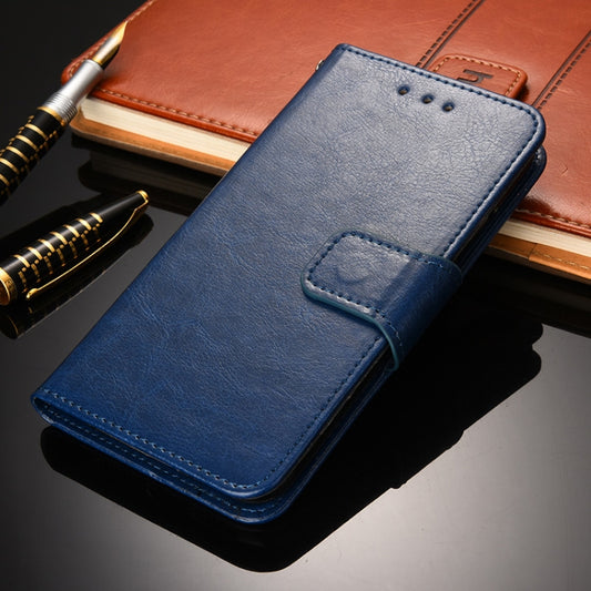 For Blackview A70 Crystal Texture Leather Phone Case(Royal Blue) - More Brand by buy2fix | Online Shopping UK | buy2fix