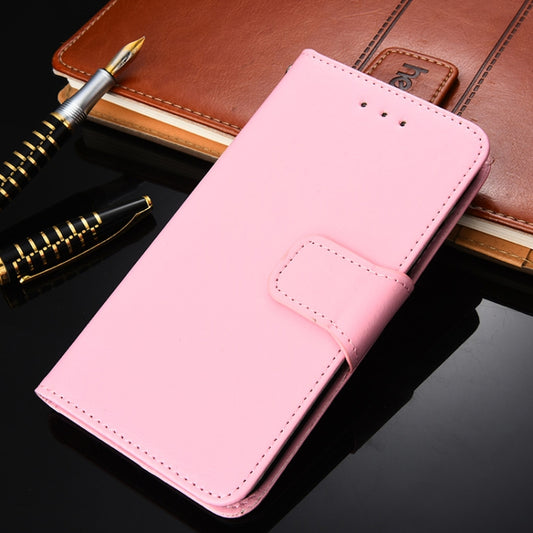 For Blackview A70 Crystal Texture Leather Phone Case(Pink) - More Brand by buy2fix | Online Shopping UK | buy2fix