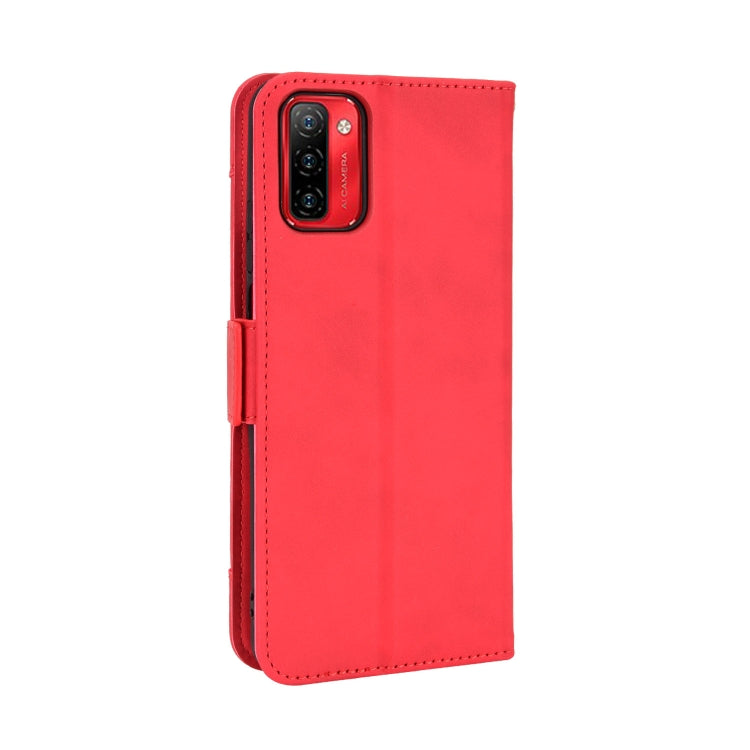 For Ulefone Note 12P Skin Feel Calf Pattern Leather Phone Case(Red) - Ulefone Cases by buy2fix | Online Shopping UK | buy2fix