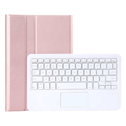 A700-A Ultra-thin Bluetooth Keyboard Leather Case with Touchpad For Samsung Galaxy Tab S8 11 inch SM-X700 / SM-X706(Rose Gold) - Samsung Keyboard by buy2fix | Online Shopping UK | buy2fix