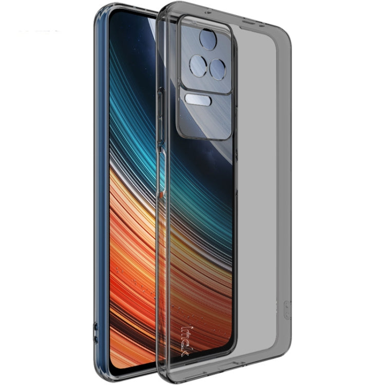 For Xiaomi Redmi K40S 5G IMAK UX-5 Series Transparent TPU Phone Case(Transparent Black) - Xiaomi Cases by imak | Online Shopping UK | buy2fix