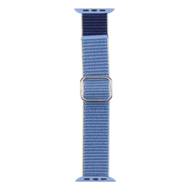 Nylon Watch Band For Apple Watch Ultra 49mm&Watch Ultra 2 49mm / Series 9&8&7 45mm / SE 3&SE 2&6&SE&5&4 44mm / 3&2&1 42mm(New Rainbow) - Watch Bands by buy2fix | Online Shopping UK | buy2fix