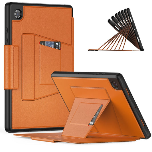 For Samsung Galaxy Tab A8 10.5 2021 Smart B Magnetic Leather Tablet Case(Brown) - Other Galaxy Tab PC by buy2fix | Online Shopping UK | buy2fix