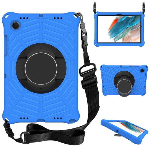 For Samsung Galaxy Tab A8 10.5 2021 Spider King EVA Protective Case with Adjustable Shoulder Strap & Holder(Blue) - Other Galaxy Tab PC by buy2fix | Online Shopping UK | buy2fix