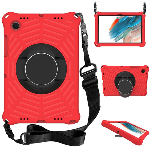 For Samsung Galaxy Tab A8 10.5 2021 Spider King EVA Protective Case with Adjustable Shoulder Strap & Holder(Red) - Other Galaxy Tab PC by buy2fix | Online Shopping UK | buy2fix