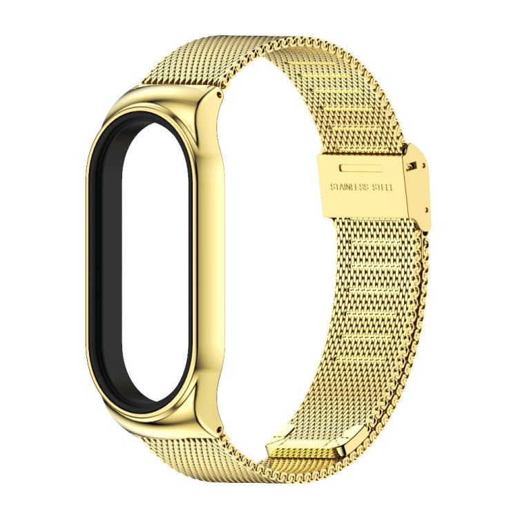 For Xiaomi Mi Band 7 / 7 NFC MIJOBS CS Milan Buckle Metal Watch Band(Gold) - Watch Bands by MIJOBS | Online Shopping UK | buy2fix