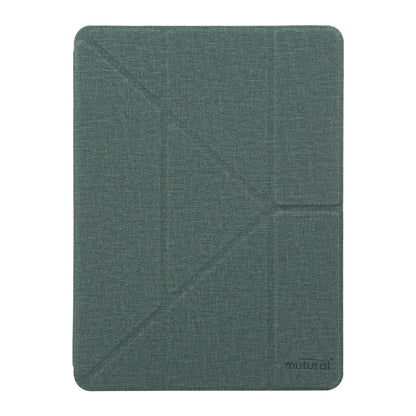 Mutural King Kong Series Deformation Holder Leather Tablet Case For iPad 9.7 2018 / 2017(Green) - iPad 9.7 (2018) & (2017) Cases by Mutural | Online Shopping UK | buy2fix