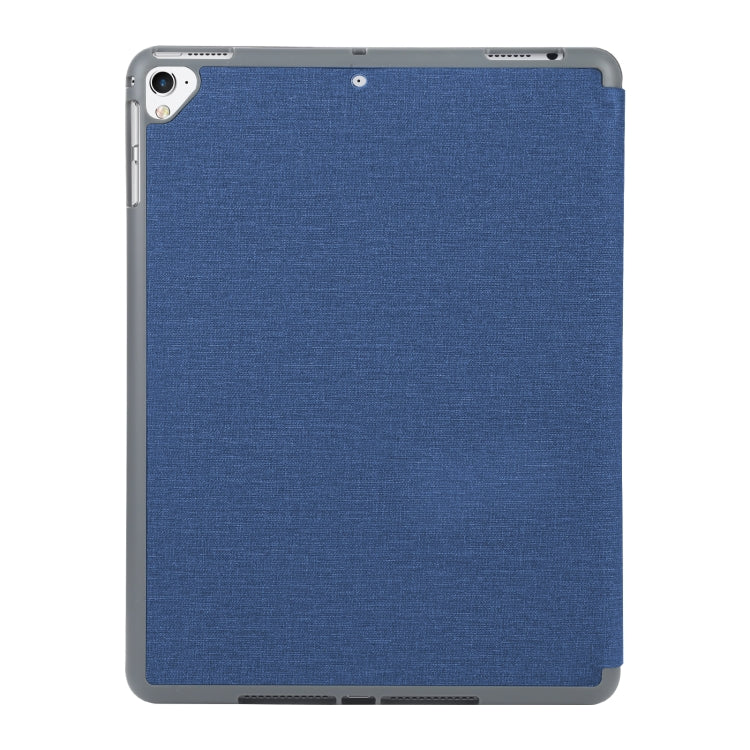 Mutural King Kong Series Deformation Holder Leather Tablet Case For iPad 9.7 2018 / 2017(Blue) - iPad 9.7 (2018) & (2017) Cases by Mutural | Online Shopping UK | buy2fix