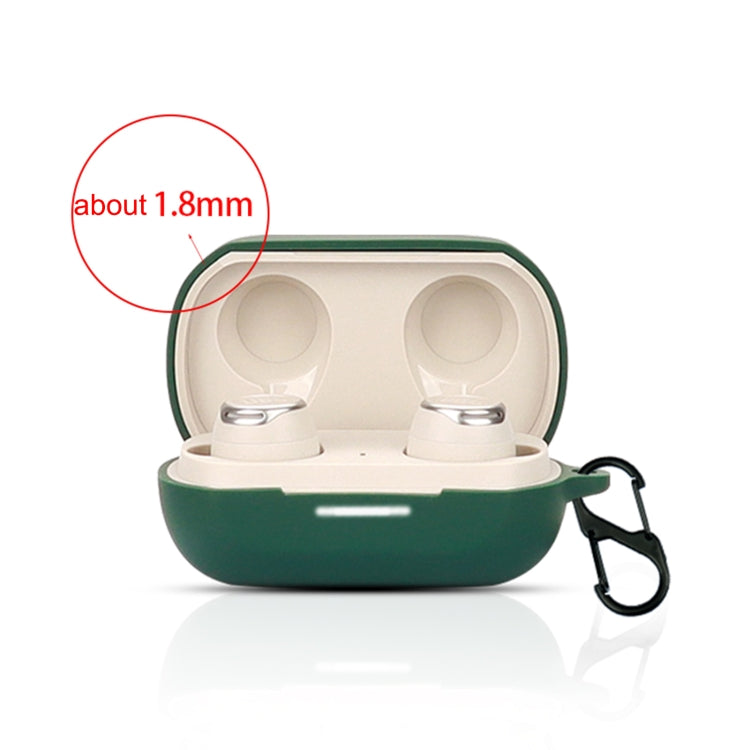 Bluetooth Earphone Silicone Protective Case For JBL Reflect Flow Pro(Dark Green) - JBL Earphone Case by buy2fix | Online Shopping UK | buy2fix