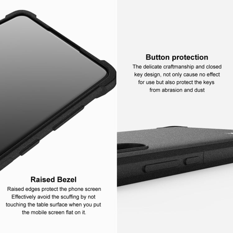 For Xiaomi Redmi Note 11T Pro 5G/Note 11T Pro+ 5G IMAK All-inclusive Shockproof Airbag TPU Case with Screen Protector (Matte Black) - Xiaomi Cases by imak | Online Shopping UK | buy2fix