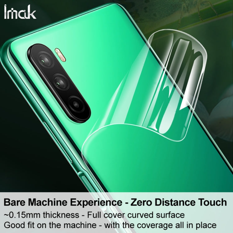 For OPPO Reno8 Pro 5G 2 PCS imak HD Hydrogel Film Phone Back Protector - vivo Tempered Glass by imak | Online Shopping UK | buy2fix