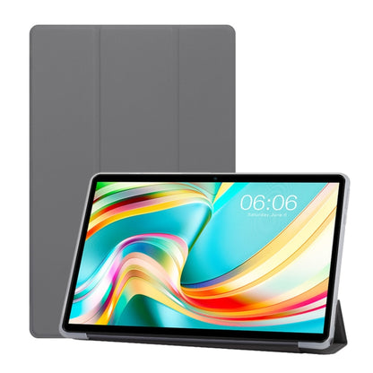 Teclast 3-Fold Holder Folio Leather Tablet Case For Teclast P25 (WMC0806) (Grey) - Teclast by TECLAST | Online Shopping UK | buy2fix