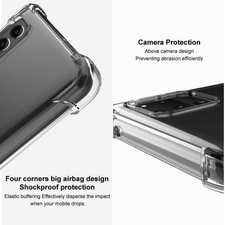 For Asus Zenfone 9 5G IMAK All-inclusive Shockproof Airbag TPU Case (Transparent) - ASUS Cases by imak | Online Shopping UK | buy2fix