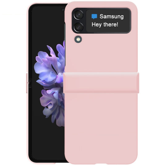 For Samsung Galaxy Z Flip3 5G IMAK JS-3 Series Colorful PC Case(Pink) - Galaxy Phone Cases by imak | Online Shopping UK | buy2fix