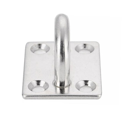 5 PCS 6mm 316 Stainless Steel Ship Square Door Hinges Buckle - Marine Accessories & Parts by buy2fix | Online Shopping UK | buy2fix