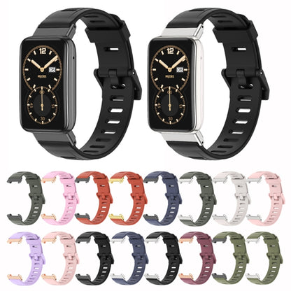 For Xiaomi Mi Band 7 Pro Mijobs Flat Hole TPU Watch Band(Blue Black) - Watch Bands by MIJOBS | Online Shopping UK | buy2fix