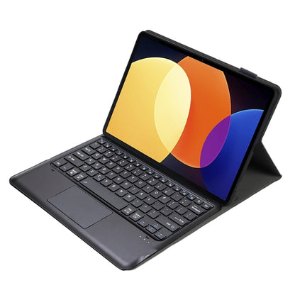 A0N4-A Detachable Sheep Pattern TPU Bluetooth Keyboard Tablet Leather Case with Touchpad For Xiaomi Pad 5 Pro 12.4(Black) - More Tablet Cases by buy2fix | Online Shopping UK | buy2fix