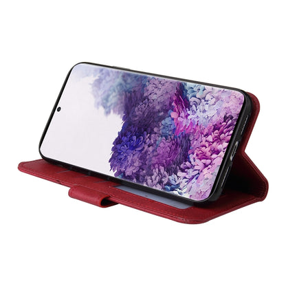 For Huawei P40 GQUTROBE Right Angle Leather Phone Case(Red) - Huawei Cases by GQUTROBE | Online Shopping UK | buy2fix