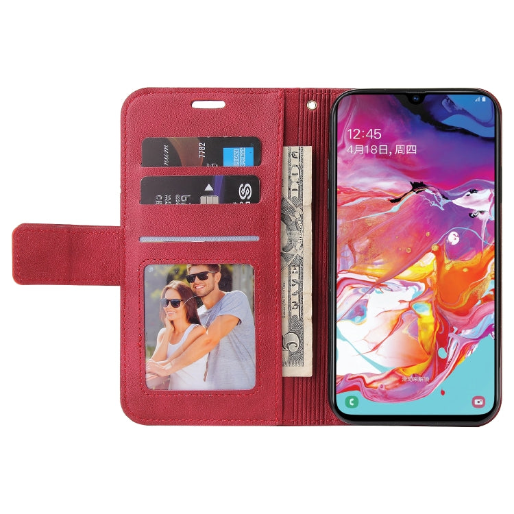 For Huawei P20 Pro GQUTROBE Right Angle Leather Phone Case(Red) - Huawei Cases by GQUTROBE | Online Shopping UK | buy2fix