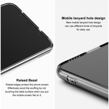 For Xiaomi Redmi K50 Ultra / 12T imak UX-5 Series Transparent Shockproof TPU Phone Case(Transparent) - Xiaomi Cases by imak | Online Shopping UK | buy2fix