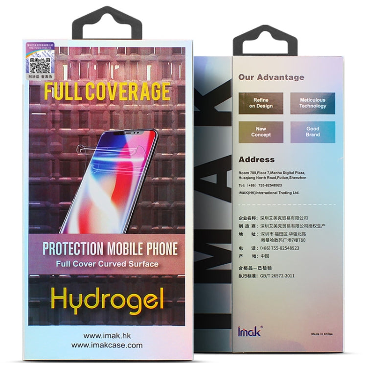 2 PCS imak HD Hydrogel Film Phone Back Protector For Sony Xperia 10 IV - Others by imak | Online Shopping UK | buy2fix
