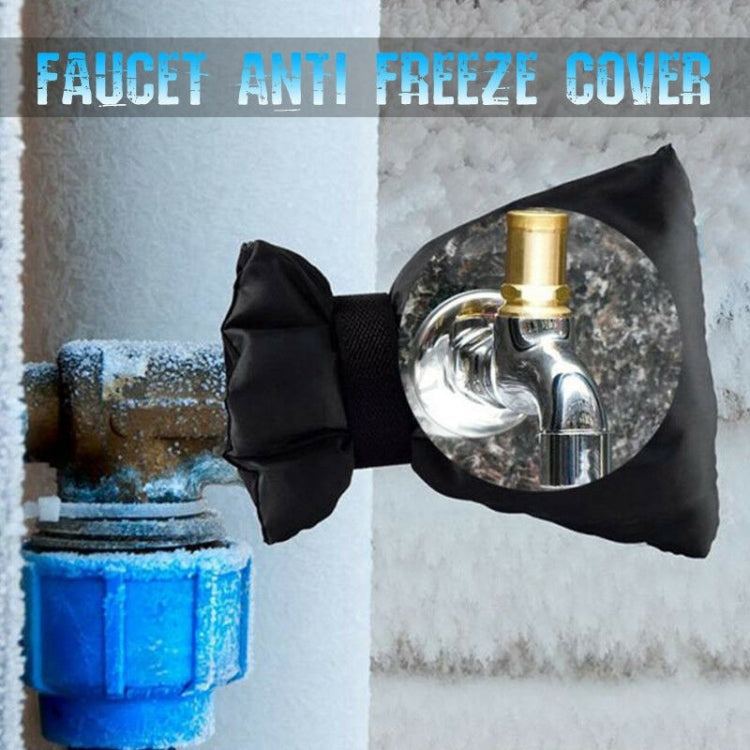 420D Oxford Cloth Outdoor Waterproof Winter Faucet Antifreeze Cover(Grey) - Faucets & Accessories by buy2fix | Online Shopping UK | buy2fix