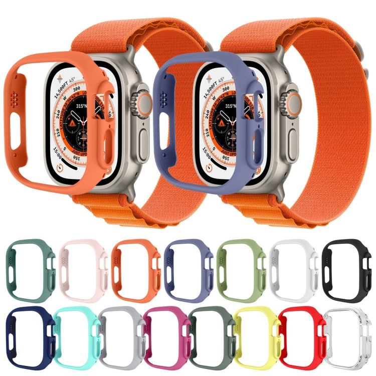 Half-inclusive PC Protective Case For Apple Watch Ultra 49mm / Apple Watch Ultra 2 49mm(Red) - Watch Cases by buy2fix | Online Shopping UK | buy2fix