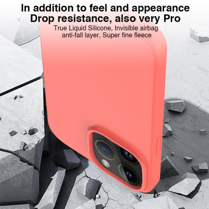 For iPhone 14 Pro Max Mutural Karen Series Liquid Silicone Magsafe Phone Case(Pink) - iPhone 14 Pro Max Cases by Mutural | Online Shopping UK | buy2fix