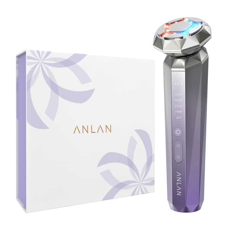 ANLAN EMS Crystal Diamond RF Import Beauty Instrument(Gradient Purple) - Beauty Instrument by Anlan | Online Shopping UK | buy2fix