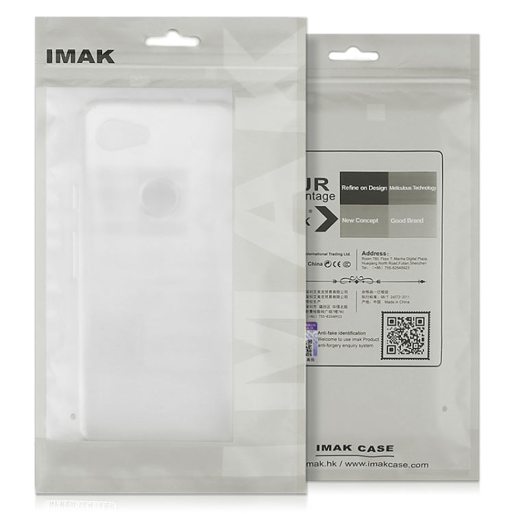 For Xiaomi Redmi Note 12 Pro 5G India IMAK UX-5 Series Transparent Shockproof TPU Protective Phone Case - Xiaomi Cases by imak | Online Shopping UK | buy2fix