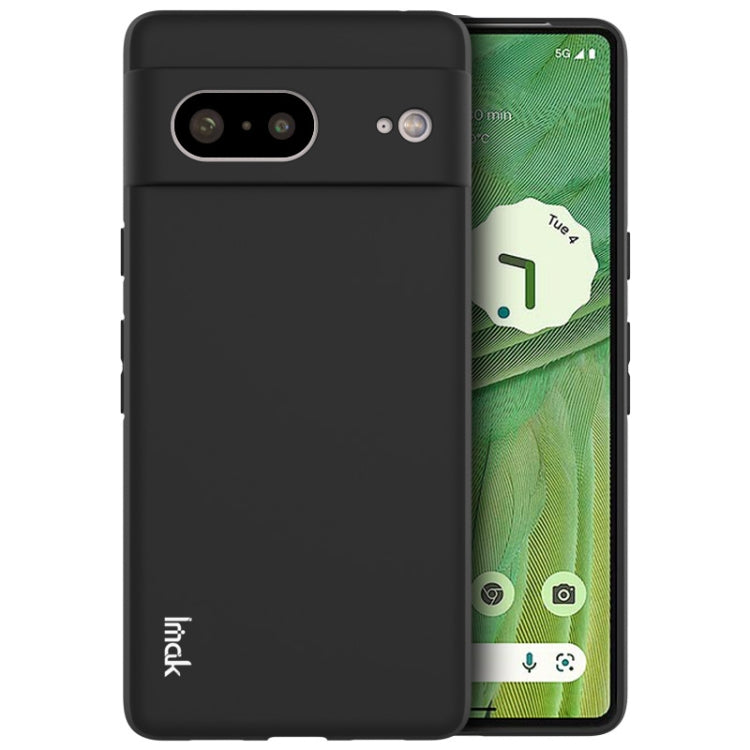 For Google Pixel 7 imak UC-3 Series Shockproof Frosted TPU Phone Case(Black) - Google Cases by imak | Online Shopping UK | buy2fix