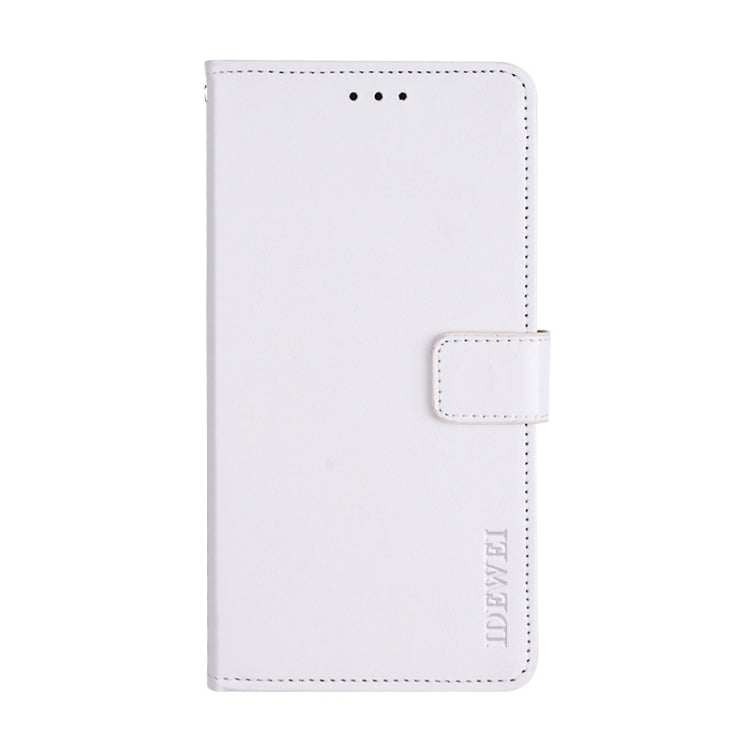 For Alcatel 1 Ultra idewei Crazy Horse Texture Leather Phone Case(White) - Alcatel Cases by idewei | Online Shopping UK | buy2fix