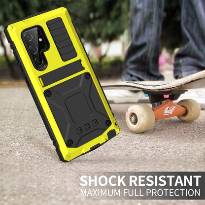 For Samsung Galaxy S23 Ultra 5G R-JUST Life Waterproof Dustproof Shockproof Phone Case(Yellow) - Galaxy S23 Ultra 5G Cases by R-JUST | Online Shopping UK | buy2fix