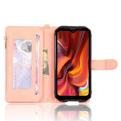 For Doogee S96 Pro Litchi Texture Zipper Leather Phone Case(Pink) - Doogee Cases by buy2fix | Online Shopping UK | buy2fix