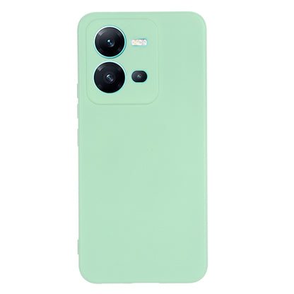 For vivo V25 5G / V25E 5G / X80 Lite Pure Color Liquid Silicone Shockproof Full Coverage Phone Case(Green) - vivo Cases by buy2fix | Online Shopping UK | buy2fix