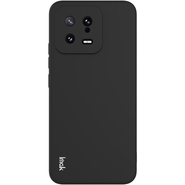 For Xiaomi 13 5G IMAK UC-4 Series Straight Edge TPU Soft Phone Case(Black) - 13 Cases by imak | Online Shopping UK | buy2fix