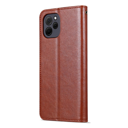 For Huawei Enjoy 50z / nova Y61 AZNS Sheepskin Texture Flip Leather Phone Case(Brown) - Huawei Cases by AZNS | Online Shopping UK | buy2fix