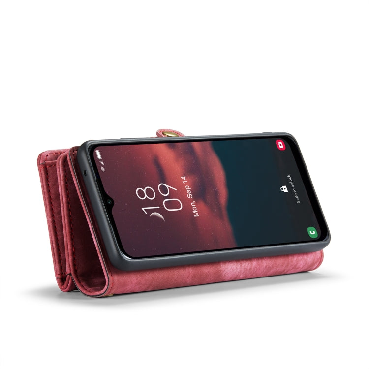 For Samsung Galaxy A14 5G CaseMe 008 Detachable Multifunctional Leather Phone Case(Red) - Galaxy Phone Cases by CaseMe | Online Shopping UK | buy2fix