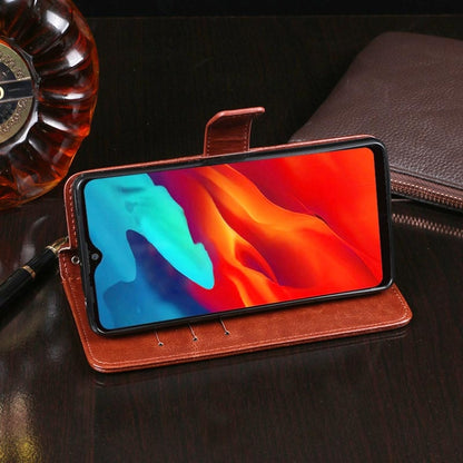 For Blackview A80 Pro idewei Crazy Horse Texture Horizontal Flip Leather Case with Holder & Card Slots & Wallet(Black) - More Brand by idewei | Online Shopping UK | buy2fix