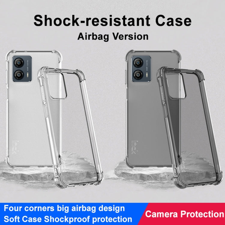 For Motorola Moto G53 5G imak Shockproof Airbag TPU Phone Case(Transparent) - Motorola Cases by imak | Online Shopping UK | buy2fix